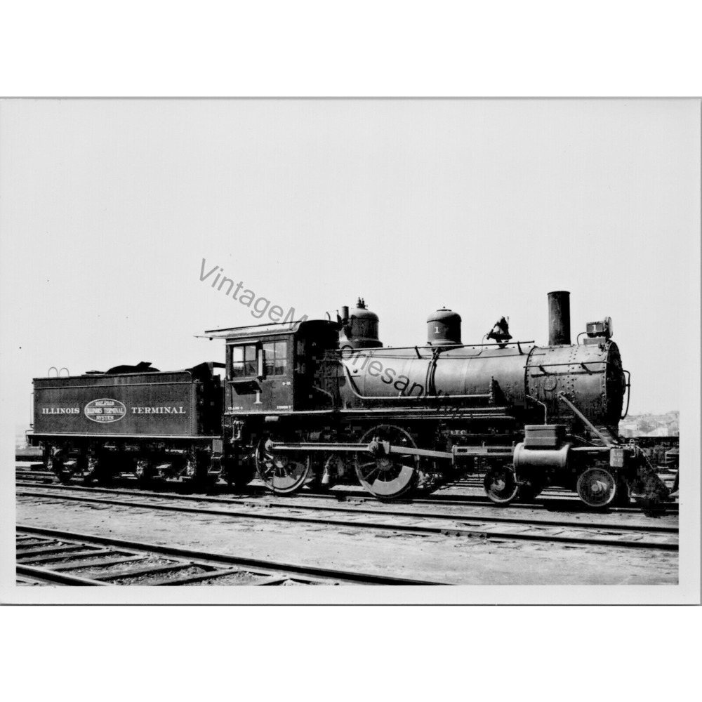 VTG Illinois Terminal Company Railroad System 1 Steam Locomotive T2-41